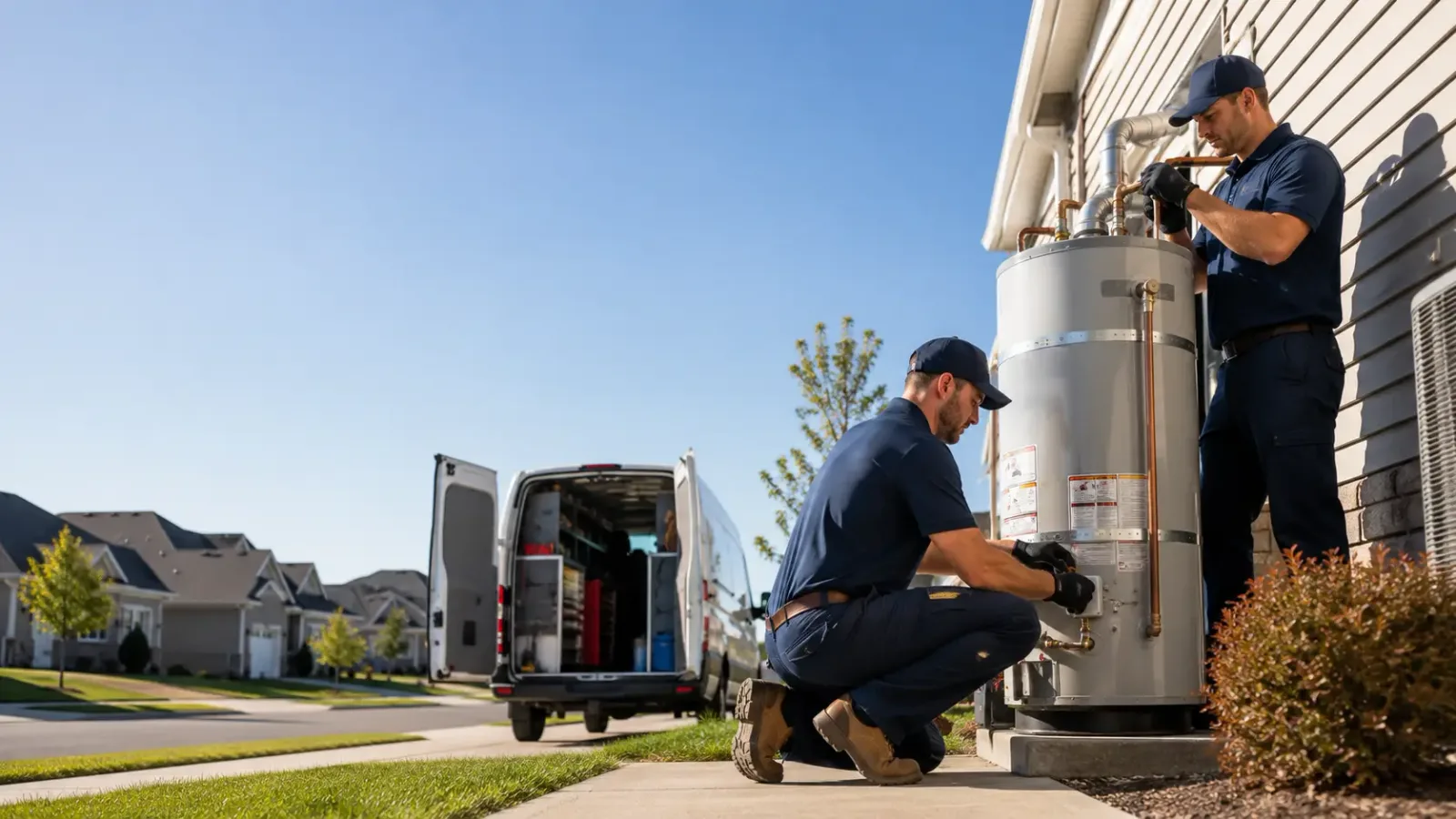 Water Heater Installation in East China, MI
